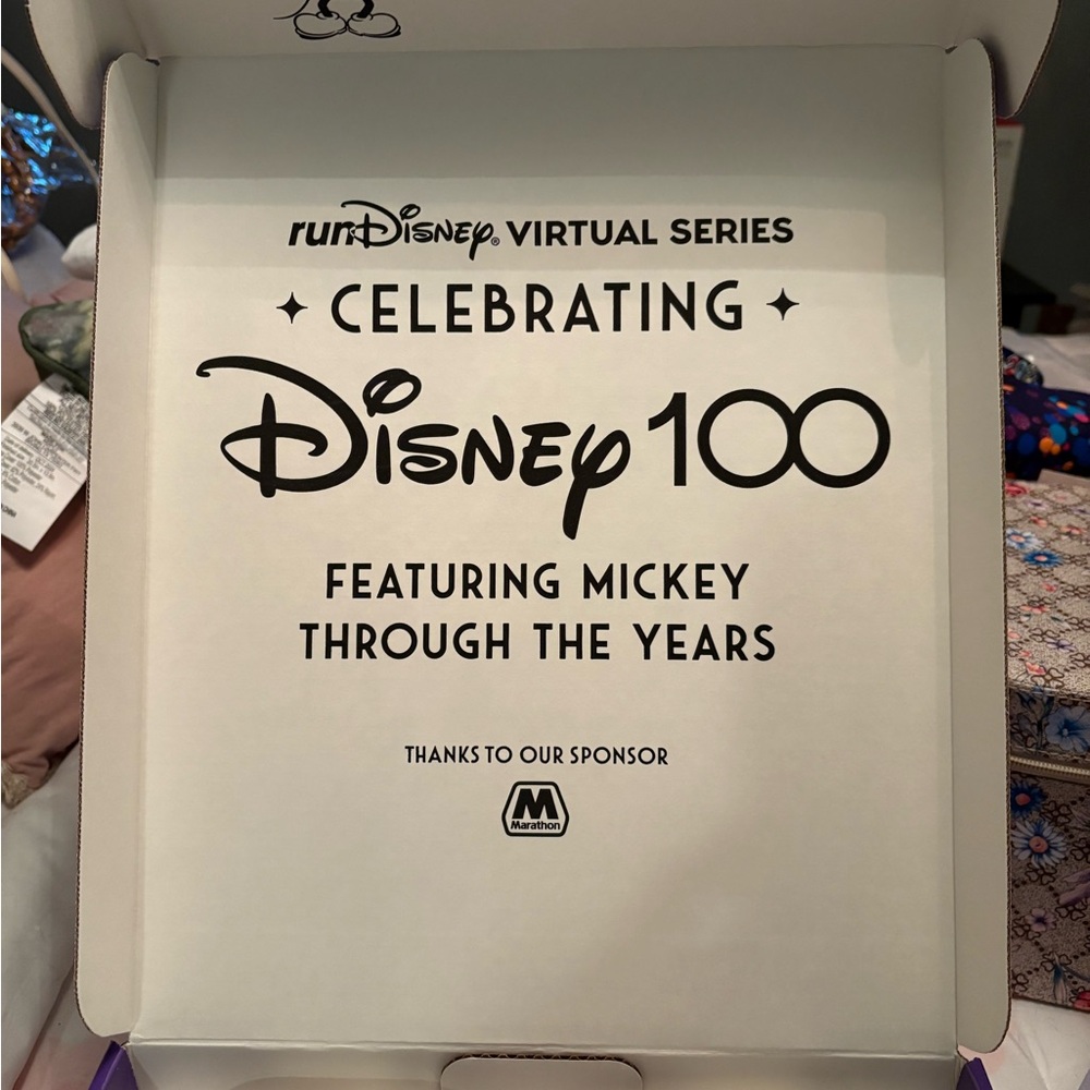 Disney 100 Celebration virtual runDisney medals. - Picture 3 of 3